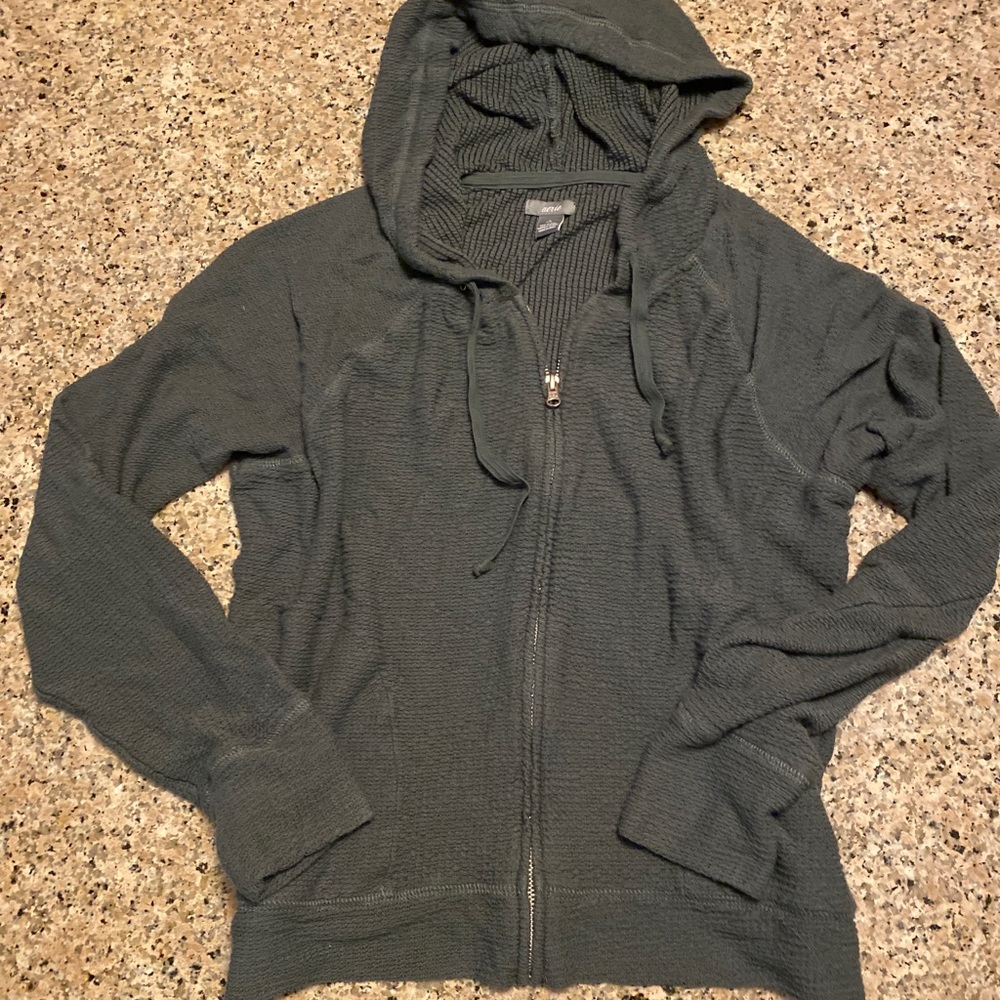 Lightweight Aerie Green Zip Up